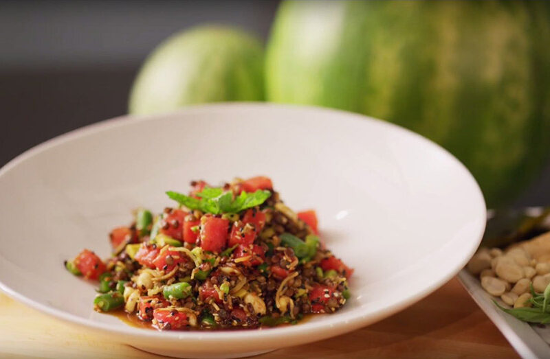 Burmese Watermelon Salad