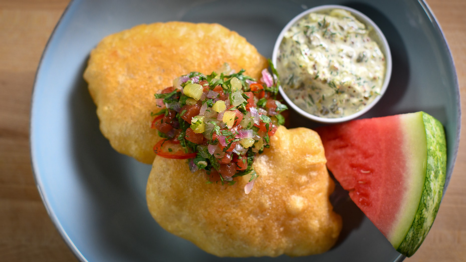 Fried-Whitefish-with-Diced-Watermelon-Chutney