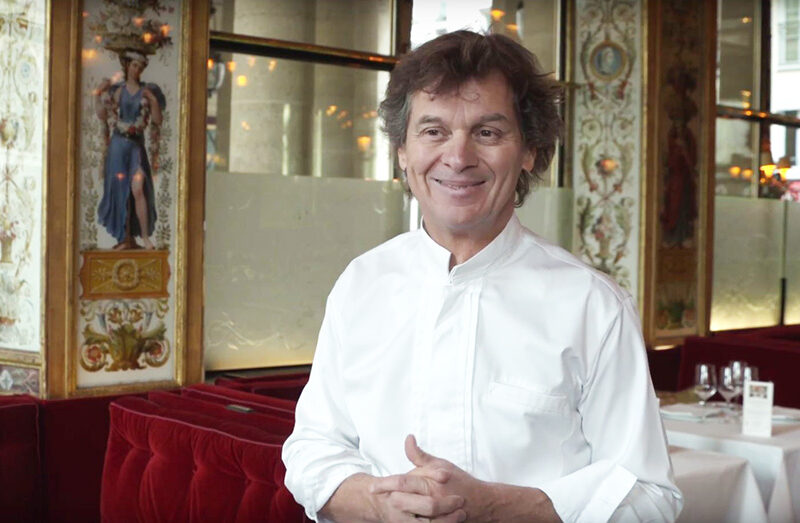 Chef Guy Martin of Le Grand Vefour, Paris