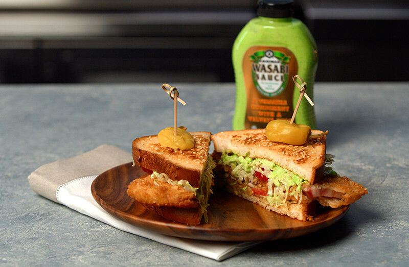 PLT Sandwich: Pork Belly, Lettuce and Tomato Sandwich