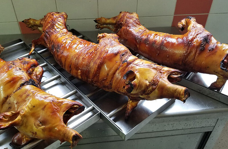 Portuguese Suckling Pig at Rei Dos Leitoes
