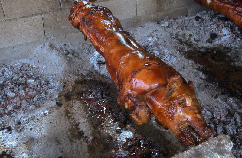 Puerto Rican Roasted Pig “Lechon”