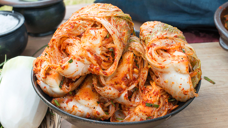Red kimchee