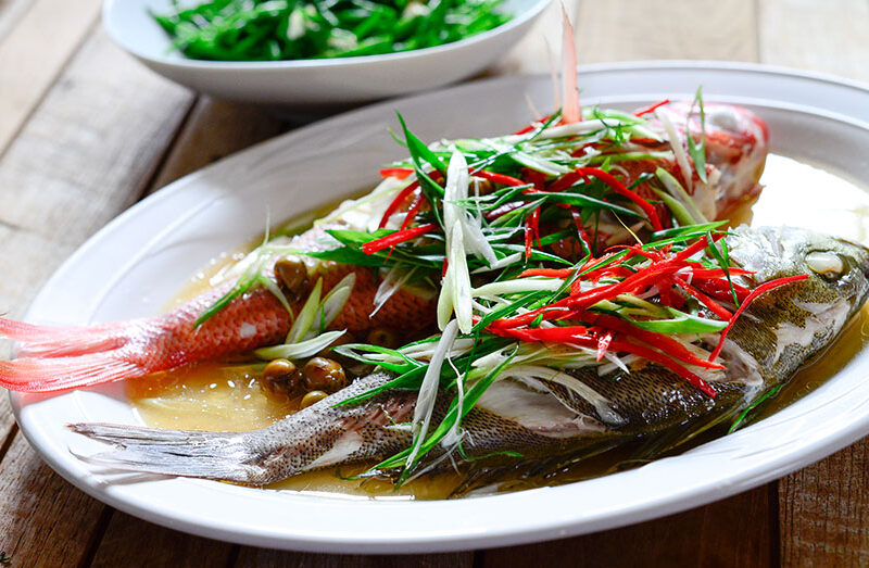 Taiwanese Steamed Fish at Ivy’s Kitchen, Taipei